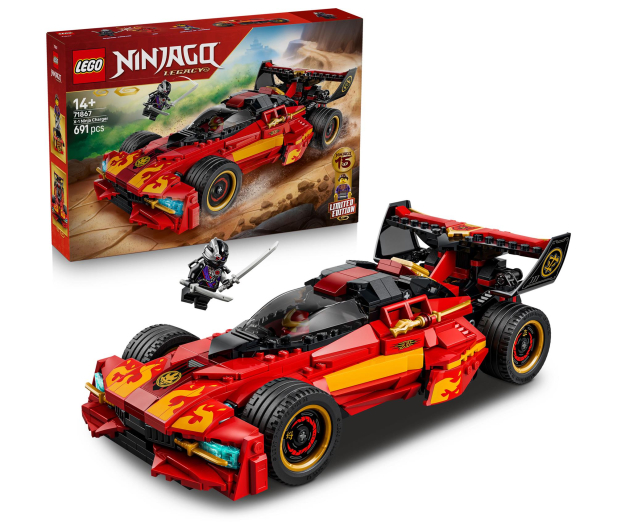 LEGO NINJAGO 71867 Ninjaścigacz x-1 — 15-Lecie - 1529846 - zdjęcie 2